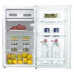 Midea Midea Refrigerator | MDRD142FGE01 | Energy efficiency class E | Free standing | Larder | Height 86 cm | Fridge net capacity 93 L | 41 dB | White