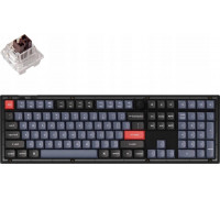 Keychron Keychron V6 100% Fully Assembled Knob K Pro Brown Switch Frosted Black QMK/VIA