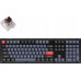 Keychron Keychron V6 100% Fully Assembled Knob K Pro Brown Switch Frosted Black QMK/VIA