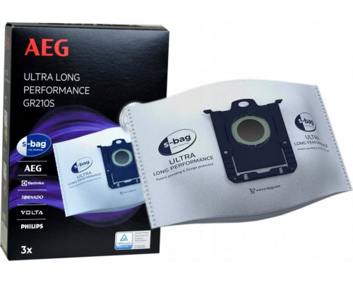 AEG AEG GR210S, Dust bag, White, 5 L, 3 pc(s)