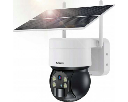 Choetech Kamera Choetech ASC006-WF solarna inteligentna PTZ WiFi z panelem słonecznym 5W - biała