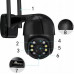 Zintronic Kamera Obrotowa IP I8 DARK WiFi PTZ 8MPx  4K UHD
