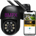 Zintronic Kamera Obrotowa IP I8 DARK WiFi PTZ 8MPx  4K UHD