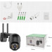 Zintronic Kamera Obrotowa IP I8 DARK WiFi PTZ 8MPx  4K UHD