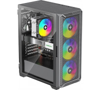 Xilence Xilence XILENT BLADE II X613, tower case (black, tempered glass)