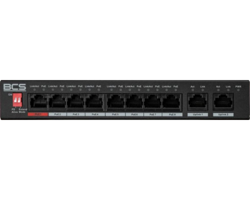 Switch BCS Line Switch PoE BCS LINE BCS-L-SP0802G(2)