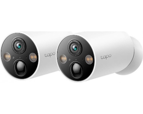 TP-Link TP-Link Tapo C425 set 2x venkovní kamera C425 (4MP, 2K QHD, 1440p, IR 15m, WiFi, micro SD card, IP66)