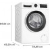 Bosch BOSCH WGG244ZISN Skalbyklė