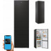 Candy Candy | Šaldytuvas | CCT3L517EB | Energy efficiency class E | Free standing | Combi | Height 176 cm | No Frost system | Šaldytuvas net capacity 186 L | Šaldiklis net capacity 74 L | Ekranas | 39 dB | Juodas