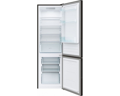 Candy Candy | Šaldytuvas | CCT3L517EB | Energy efficiency class E | Free standing | Combi | Height 176 cm | No Frost system | Šaldytuvas net capacity 186 L | Šaldiklis net capacity 74 L | Ekranas | 39 dB | Juodas