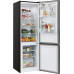 Candy Candy | Šaldytuvas | CCT3L517EB | Energy efficiency class E | Free standing | Combi | Height 176 cm | No Frost system | Šaldytuvas net capacity 186 L | Šaldiklis net capacity 74 L | Ekranas | 39 dB | Juodas
