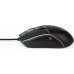 Nedis GMWD510BK Prawa strona USB Typu-A Optyczny 7200 DPI