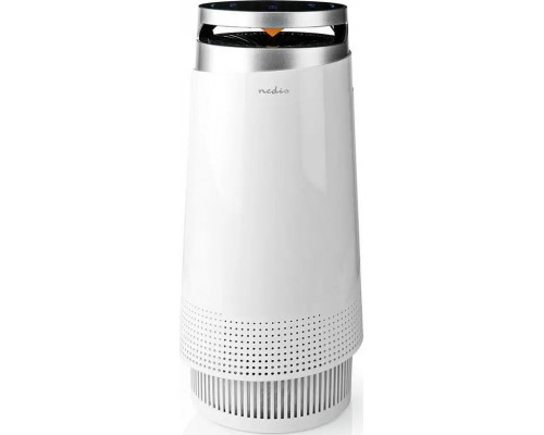Nedis Nedis AIPU100CWT oczyszczacz powietrza 20 m² 50 dB 35 W Black, White