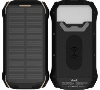 Vinnic Vinnic SACA PEAK Solar 10.000mAh IP65 1xC 2xA, black