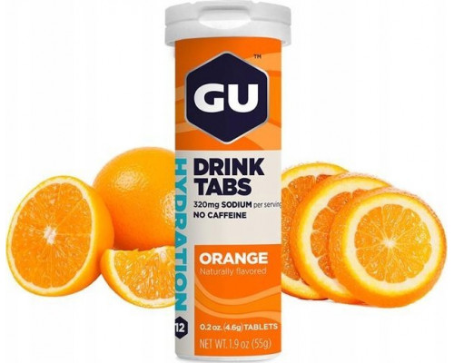 GU Hydration Drink Tabs Orange  12gab   (25/12)