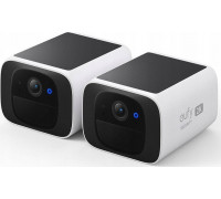 D-Link Eufy SoloCam E220 - Netzwerk-Uberwachungskamera - Aussenbereich - witterungsbestandig - Farbe (Tag&Nacht) - 2K - Audio - drahtlos - Wi-Fi - 2.4GHz radio (Packung mit 2)