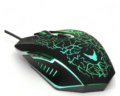 Varr VARR MYSZ MOUSE GAMING 800/1200/1600/2400 DPI LED BLACK [45660] TE