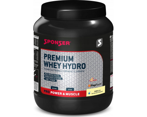 Sponser PREMIUM WHEY HYDRO Vaniļas 850g (NEW)