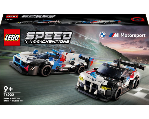 LEGO Speed champions Samochody wyścigowe BMW M4 GT3 & BMW M Hybrid V8 4szt. (76922)