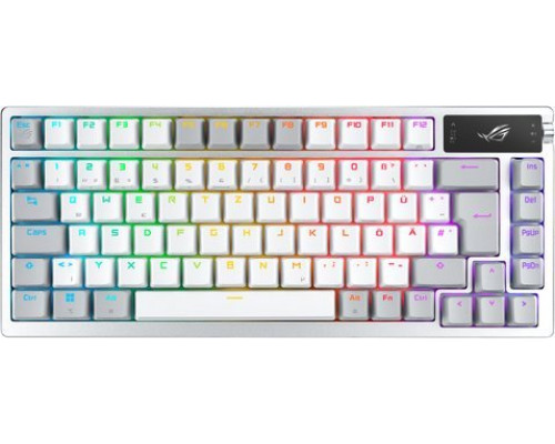 Asus Bezprzewodowa Asus ROG Azoth White QWERTZ