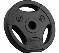 Rebel Set obciążeń bituminousch 4x2.5kg, otwór 31mm, plate z uchwytami, REBEL ACTIVE