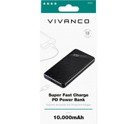 Vivanco Vivanco power bank 10000mAh Super Fast PD 18W (63122)