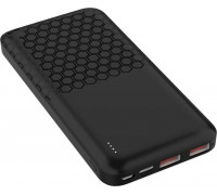 Platinet Platinet power bank 10000mAh PD QC, black (45931)