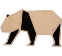 NAGA Paw Love - Katte kradsetræ - Panda - Hvid/sort