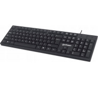 Manhattan 179324 klawiatura USB QWERTY angielski Czarny