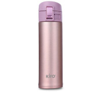 Kiro Thermos z izolacją próżniową KIRO KI501R, pink, 500 ml Kiro Thermos z izolacją próżniową KIRO KI501R, pink, 500 ml