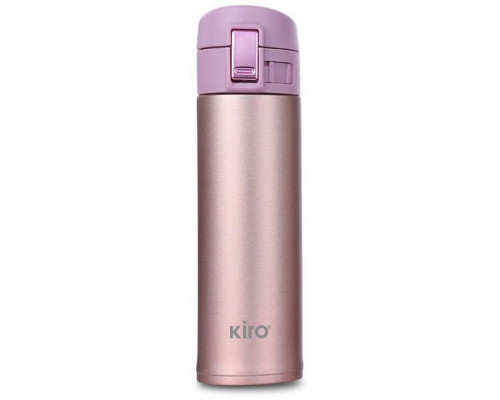 Kiro Thermos z izolacją próżniową KIRO KI501R, pink, 500 ml