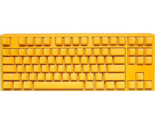 gamingowa Ducky One 3 Yellow TKL, RGB LED - MX-Red (US)
