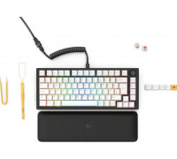 Glorious GMMK Pro Black Slate 75% TKL Keyboard - Pre built, ISO UK-Layout - black