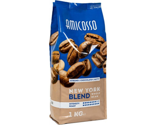 New York Coffee Coffee beans Amicosso New York Blend, 1 kg