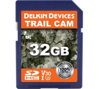 SD  Delkin Trail Cam R100/W30 SDHC 32GB U3 (V30) (DSDTRL32-U3)