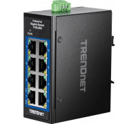 Switch TRENDnet TRENDnet 8-Port Industrial Gigabit DIN-Rail Mini Switch