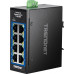 Switch TRENDnet TRENDnet 8-Port Industrial Gigabit DIN-Rail Mini Switch