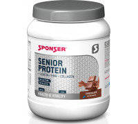 Sponser Senioru proteīns Šokolādes 455g skārda (NEW 2025)