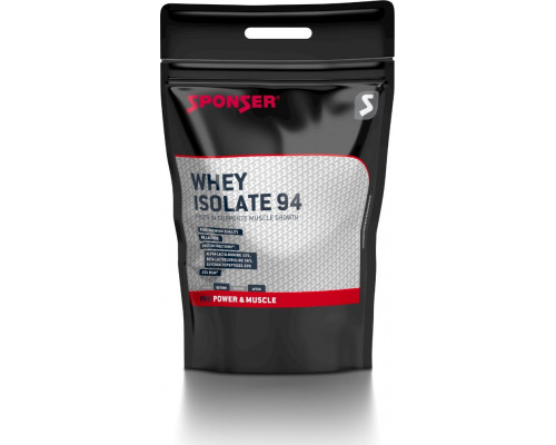 Sponser WHEY ISOLATE 94 Kafija Latte 1500g maisiņš (NEW 2025)