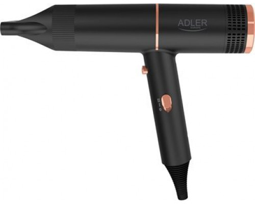 Adler Adler Hair Dryer | AD 2278 | 1400 W | Number of temperature settings 2 | Ionic function | Black