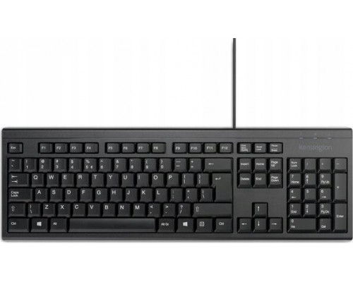 Kensington KENSINGTON KB100 EQ Standard Keyboard - US International