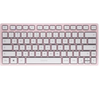 Cherry CHERRY KW 7100 MINI BT klawiatura Bluetooth QWERTY Angielski Różowy
