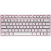 Cherry CHERRY KW 7100 MINI BT klawiatura Bluetooth QWERTY Angielski Różowy