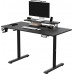 Gaming galds Ultradesk Highlander Black 60x120 cm