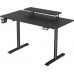 Gaming galds Ultradesk Highlander Black 60x120 cm
