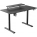 Gaming galds Ultradesk Highlander Black 60x120 cm