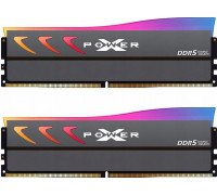 Silicon Power DDR5 Silicon Power XPOWER Storm RGB Gaming 32GB (2x16GB) 6400MHz CL32 1.4V UDIMM Gray