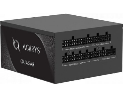 AQIRYS AQIRYS ATX / 80 Plus Platinum Certified QUASAR 1200W PCIe 5.0 8YW black