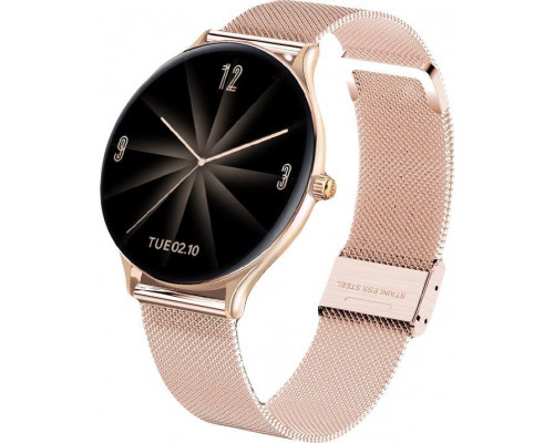 Smartwatch Elegancki Smartwatch Heelly Zloty