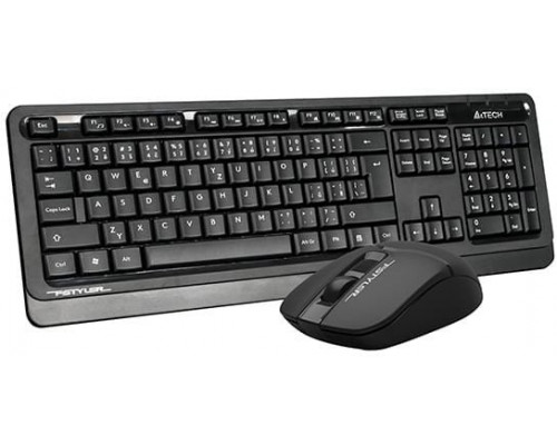 A4Tech A4tech Bezdrátový kancelářský set klávesnice+myš FG1012S, CZ/SK, černá